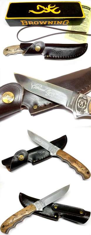 Browning Whitetail Legacy Hunting Full Tang Knife - LAST 2 Available!