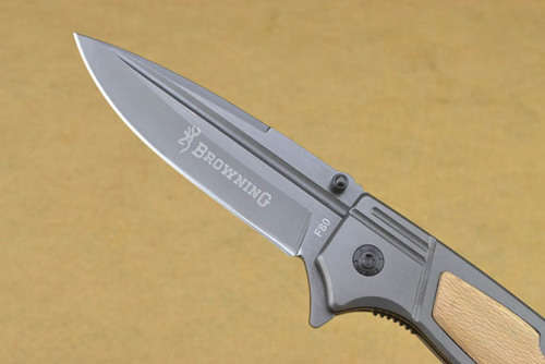 BROWNING F80 FOLDING KNIFE WITH CLIP - ONLY 2 AVAILABLE!!