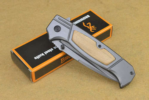 BROWNING F80 FOLDING KNIFE WITH CLIP - ONLY 2 AVAILABLE!!