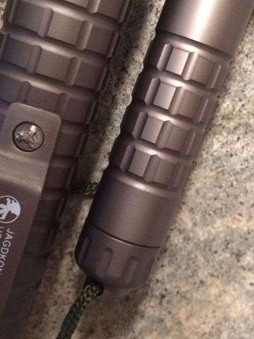 Microtech Jagdkommando Knife Tri Blade Gun Metal Grey