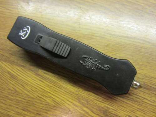 Front Spring KY Scorpion Knife with Belt Clip -  3 AVAILABLE!