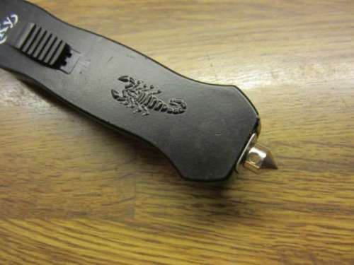 Front Spring KY Scorpion Knife with Belt Clip -  3 AVAILABLE!
