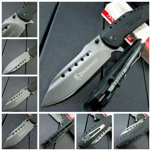 NEW Browning F66 folding knife 440C 57HRC Blade Hunting Knife - 3 Available!!
