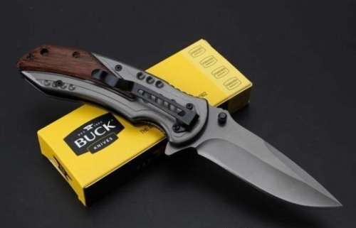 2018 Buck x57 quick opening knife, titanium coating  - 3 Available!!