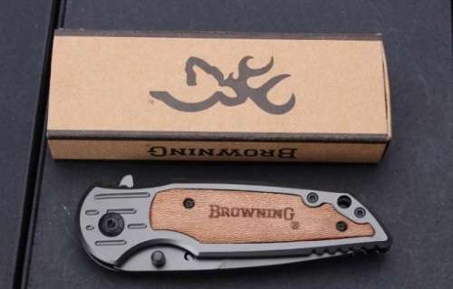 Browning X38 Fast-opening Survival folding knife, 3Cr13 54HRC Blade - 2 AVAILABLE!!