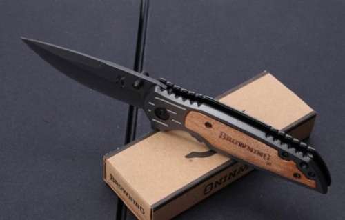 Browning X38 Fast-opening Survival folding knife, 3Cr13 54HRC Blade - 2 AVAILABLE!!