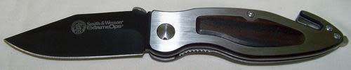 Smith & Wesson survival knife AT-6 440 57HRC impactor titanium coating knife - 5 on Auction!!
