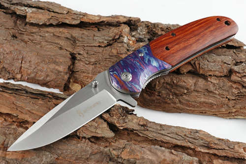 2018 Browning DA138 fast opening 440C blade material folding knife - 2 AVAILABLE!!