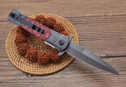 2018 Jeep DA145 Titanium Flipper Tactical Folding Knife - 5 Available!!