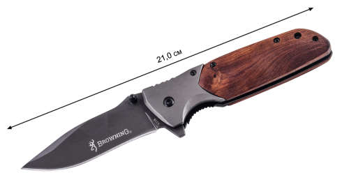 NEW BROWNING A338 HUNTING 440C WOOD HANDLE FOLDING  KNIFE - 5 Available!!