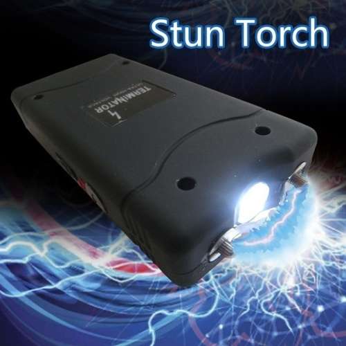 Rechargeable Self Defense Taser Stun Gun Pager Type with Flashlight