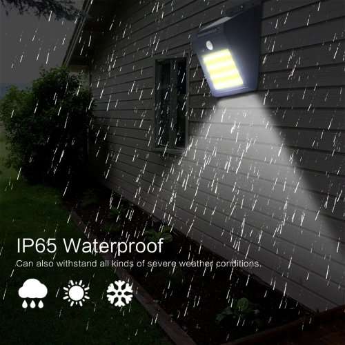 48 COB LED Solar Power PIR Motion Sensor Wall Light Outdoor Waterproof Garden Lamp - 10 Available!!