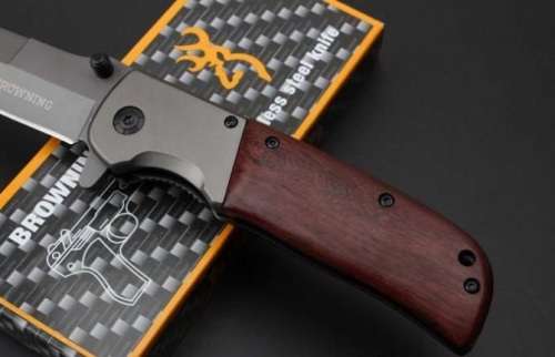 NEW Large Browning DA86 Titanium Tactical Folding Knife - 4 AVAILABLE!!