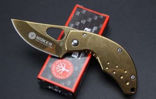 New Boker F87 EDC Pocket Knife Keychain Knife Money Clip Knife - 5 Available!!