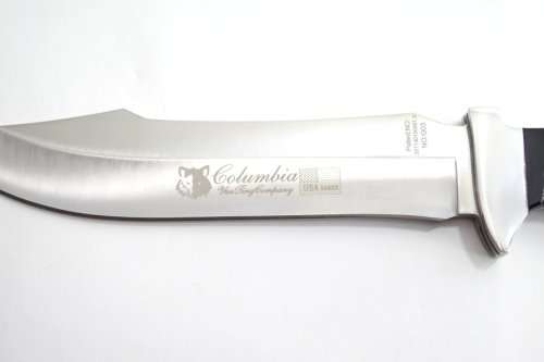 COLUMBIA G03 Fixed Blade Hunting Knife, Full-Tang, Natural Wood Handle - 3 AVAILABLE!!