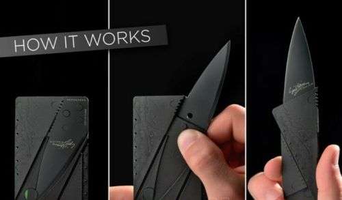 Credit Card Folding Knife - 10 AVAILABLE!!
