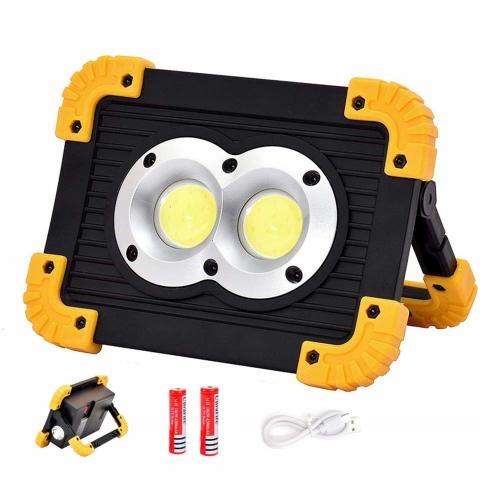 20W Portable LED COB Light Rechargeable Lantern/Powerbank Waterproof Floodlight - 2 Available!