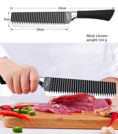 Cookstyle Chef Knife Set 6 Piece - Non stick coated, Non slip - 2 Available!!