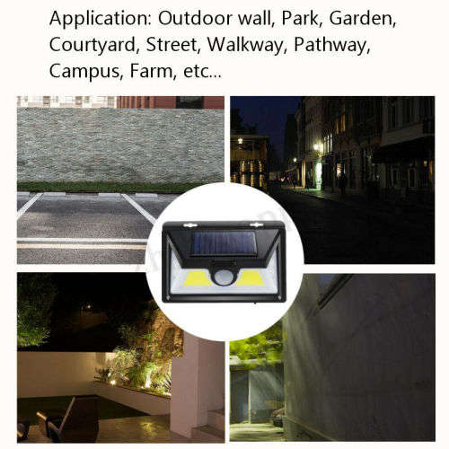 Solar LED Waterproof COB Induction Lamp with Motion Sensor 1828B - 20 Available!!