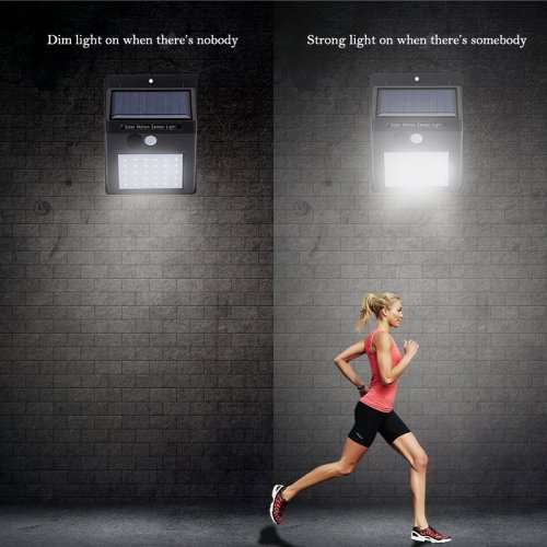 Waterproof IP65 30 LED Solar Light Bulb Garden Light Outdoor Wall Sense Solar Lamp - 5 Available!!