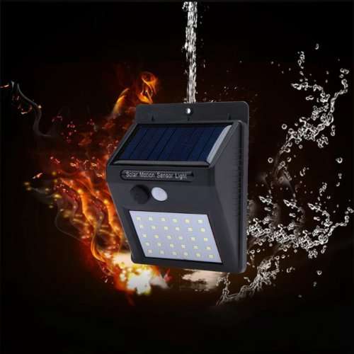 Waterproof IP65 30 LED Solar Light Bulb Garden Light Outdoor Wall Sense Solar Lamp - 5 Available!!