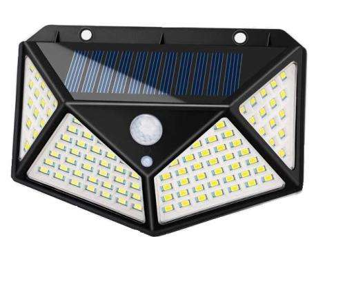 114 LED Outdoor Solar Power PIR Motion Sensor Wall Light Waterproof Garden Lamp - 2 Available!!