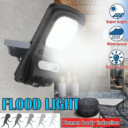 JX-118-COB SMD LED superbright with motion sensor + solar battery - 5 Available!!