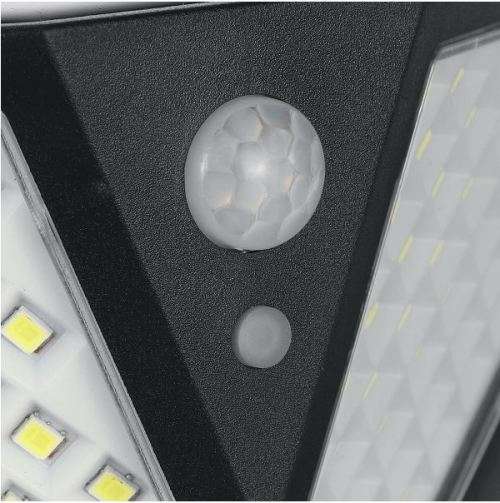 LED Solar Wall Light PIR Motion Sensor Lamp 3 Modes Outdoor IP65 Waterproof 50 COB - 5 Available!!