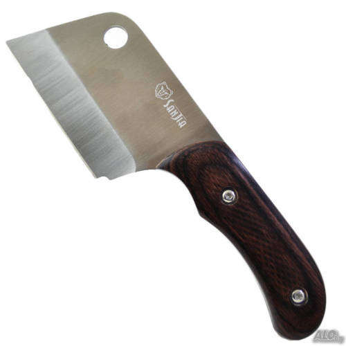 SANJIA K87 Extra Thick Full Tang Cleaver Knife with Nylon Sheath - 2 Available!!