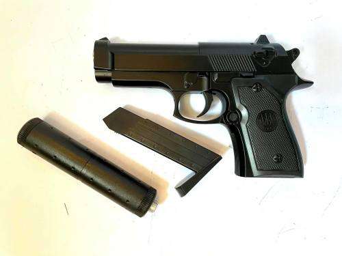 Airsoft BB Gun V1+ with Silencer Cal-6mm - 5 available!!