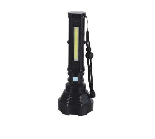 LED Flashlight with Solar Panel & USB - 20 Available