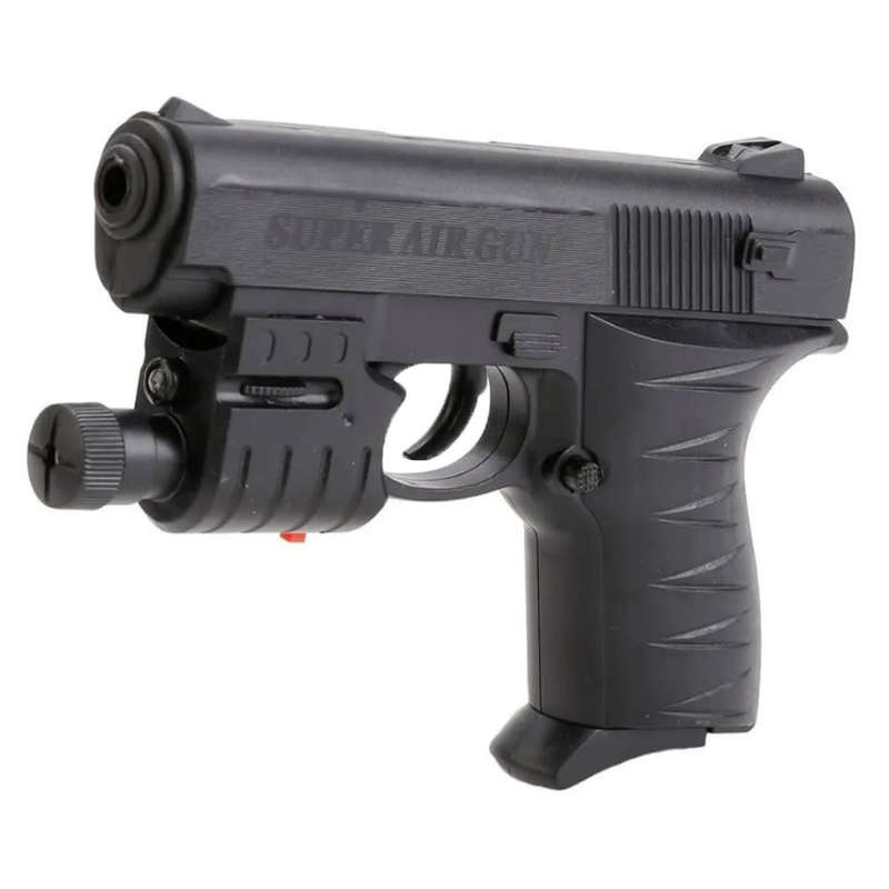 BB Airsoft Spring Toy Gun Laser and Light - P.0621M - Last 17 Available