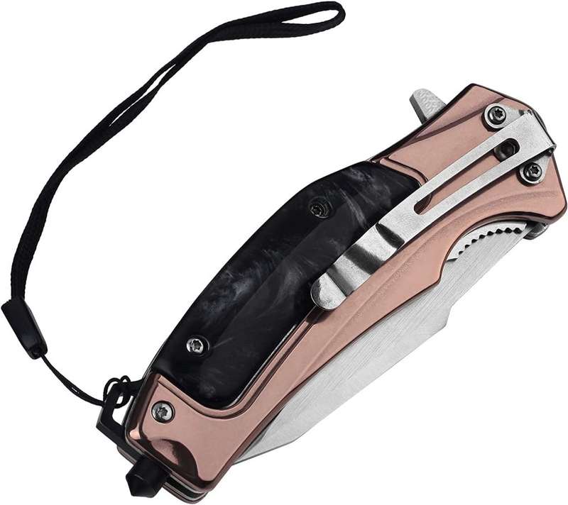 Jeep DA155 Stainless Steel Blade Aviation Aluminium Handle