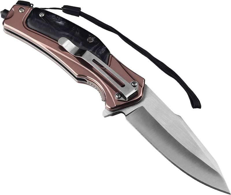 Jeep DA155 Stainless Steel Blade Aviation Aluminium Handle