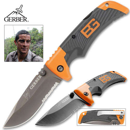 BEAR GRYLLS SCOUT KNIFE - 3 AVAILABLE!!