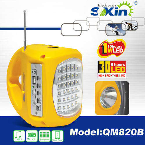 SOXIN MULTIFUNCTION RECHARGABLE TORCH/FLASHLIGHT/USB/RADIO/CELLPHONE CHARGER- 2 AVAILABLE!!