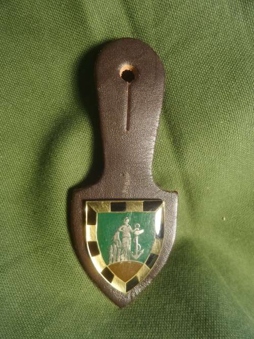 SA Cape Corps Infantry Battalion pocket fob with leather