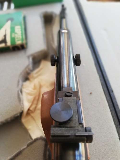 Hammerli single shot CO2 pistol Early edition with extras