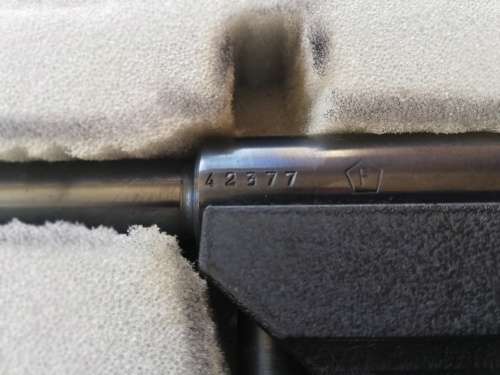 Hammerli single shot CO2 pistol Early edition with extras