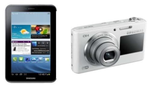 A Samsung Galaxy Tab 2 7" &  Camera