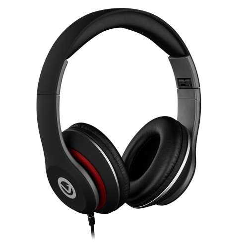 Volkano Falcon Series Headphones with Mic - Black