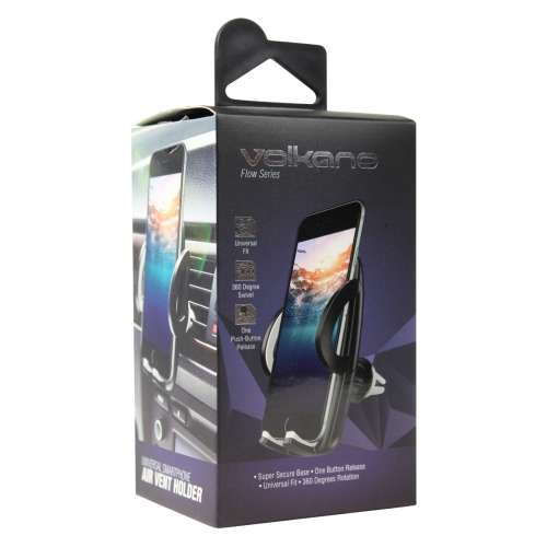 Volkano Flow Series Car Airvent Phone Holder
