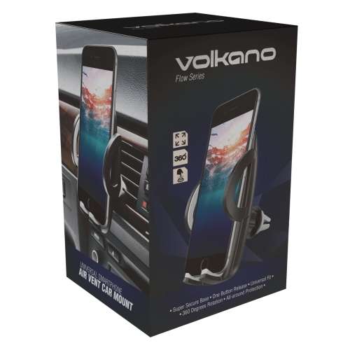 Volkano Flow Series Car Airvent Phone Holder