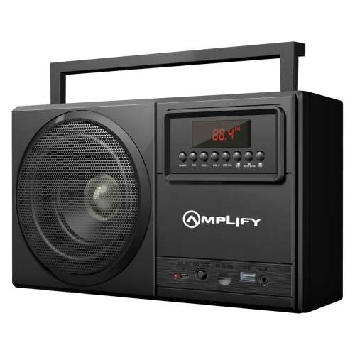 Amplify Tuner Series Bluetooth Radio - Black