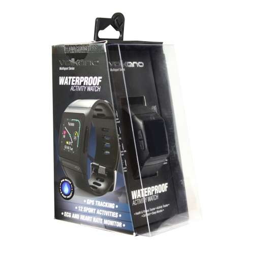 Volkano Multisport Series Waterproof Activity Watch with Heart Rate Monitor