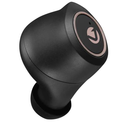 Volkano Taurus Series True Wireless Earphones with Charging Case - Black