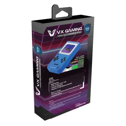 VX Gaming Retro Series 268-Games-In-1 Handheld Retro Arcade Gaming Machine