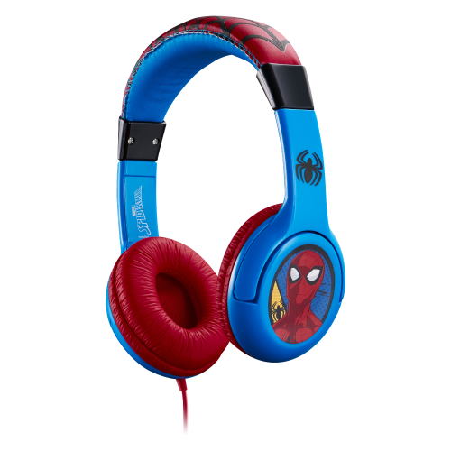 Marvel Spider-man Kids Aux Stereo Volume Reduced Headphones