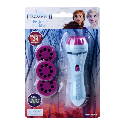 Disney Frozen II Torch Image Projector with 24 Character Images