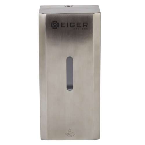 Eiger Wall Mounted Stainless Steel Automatic Sanitizer Dispenser - 1L
